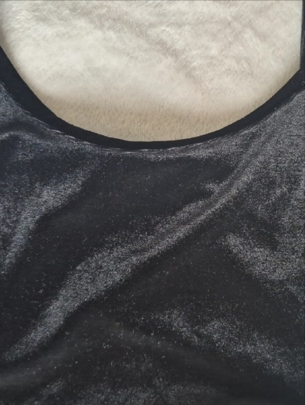Forever 21 Black Satin Cami Bodysuit - Picture 4 of 4